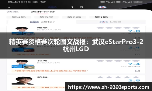 精英赛资格赛次轮图文战报：武汉eStarPro3-2杭州LGD